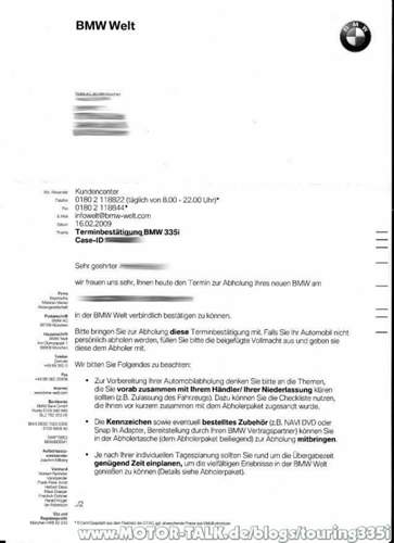 Terminbestätigung Seite 1