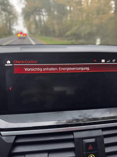 Fehlermeldung
