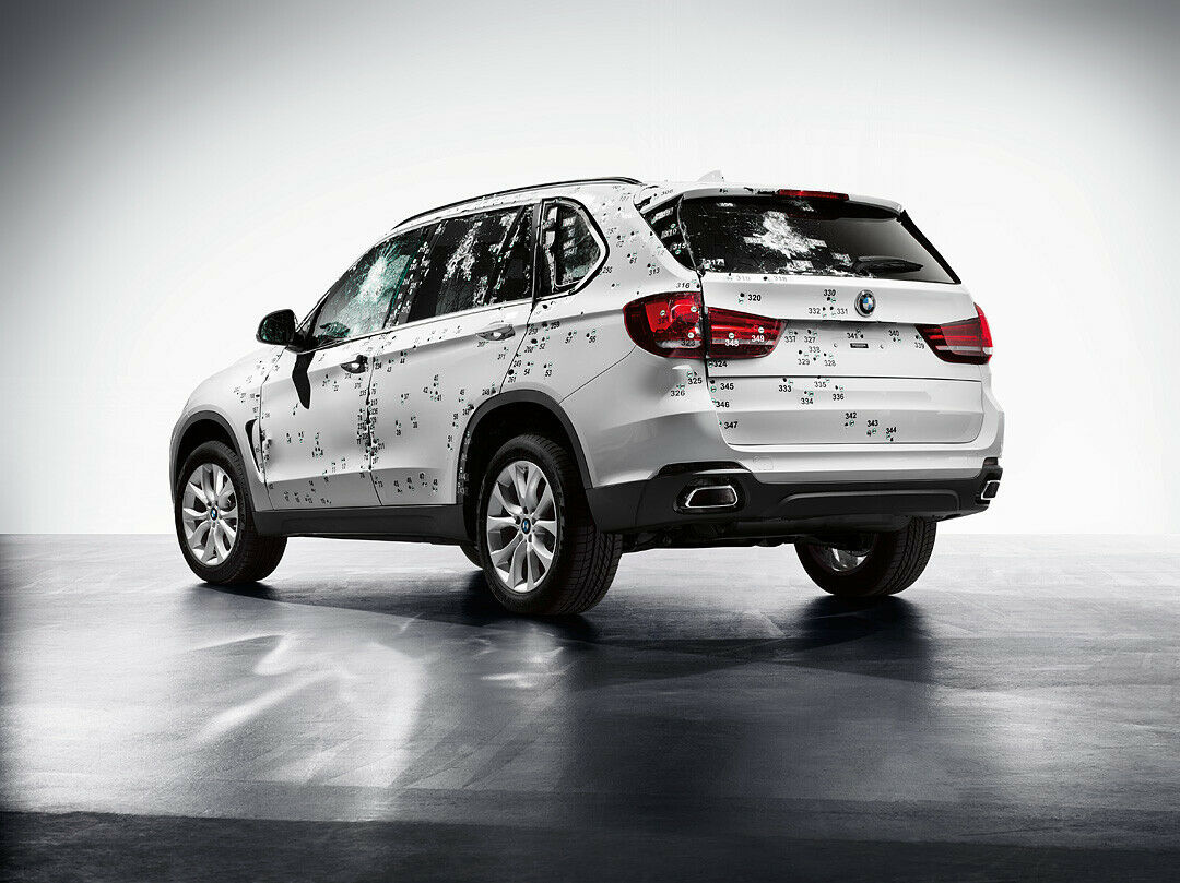 Den Panzer-X5 gibt es in zwei verschiedenen Sicherheitsklassen, VR4 und VR6