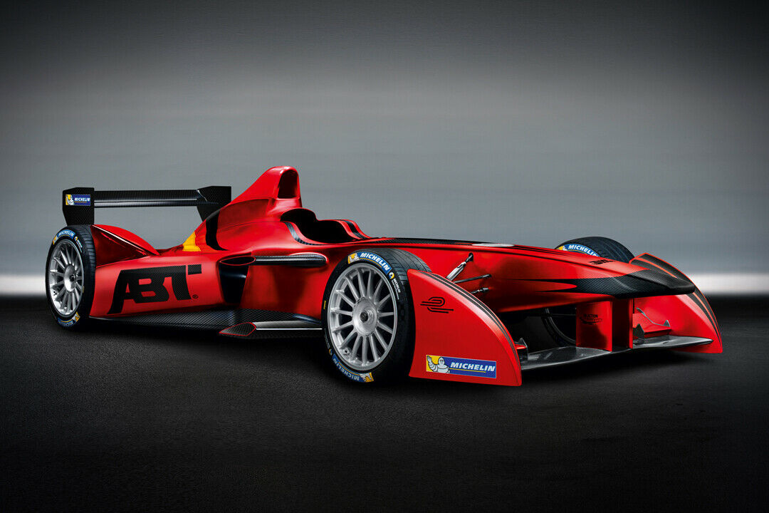 Der 270 PS starke Formel-E-Rennwagen von Abt