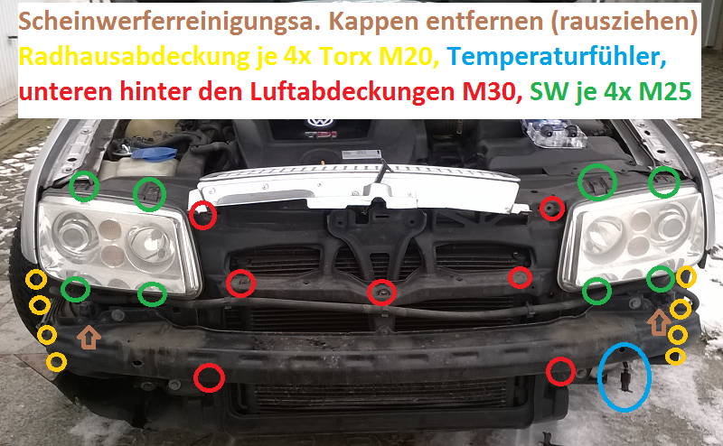Bora rechtes Xenon flackert - Zündgerät austauschen? alte Version!