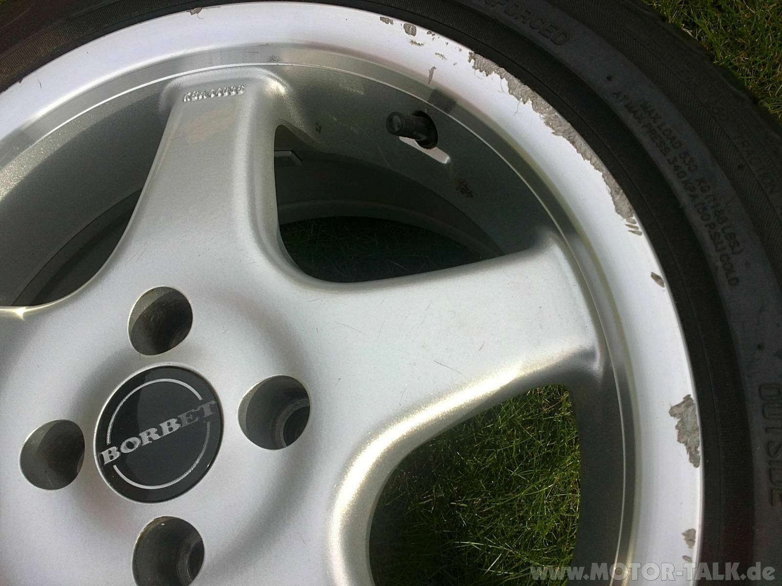 Borbet E 7x15 Lochkreis 4x100 (VW, Opel, BMW etc.) : Biete