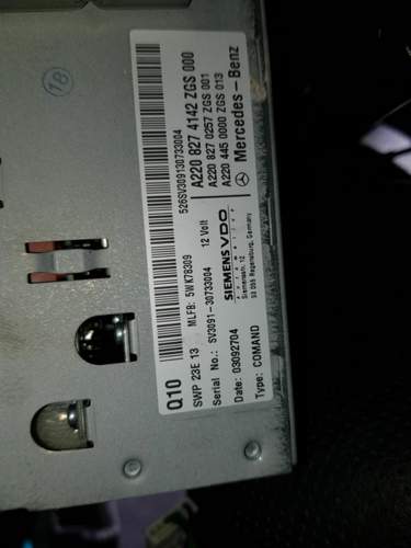 Command kein Sound vorne links