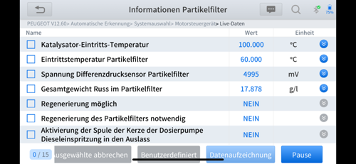 Sehr auffällige, exakte Temperaturangabe