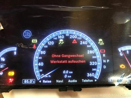 Tachoerweiterung 360km/h und Brabus Logo