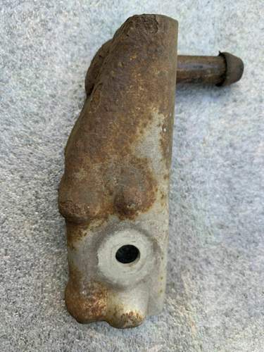 Auspuffhalter links