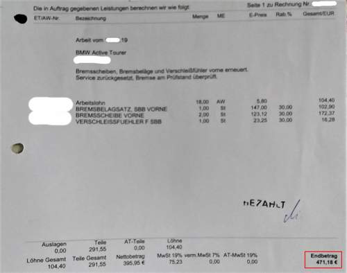 BOSCH Preise.
