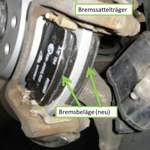 Bremsbelag HA