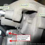 Bremssattelschraube II