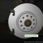Neue Bremsscheibe