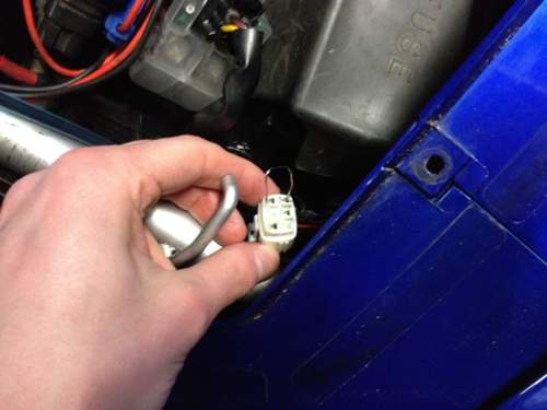 Servicestecker ECU