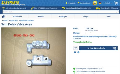 Verzögerungsventil (Delay Valve)
