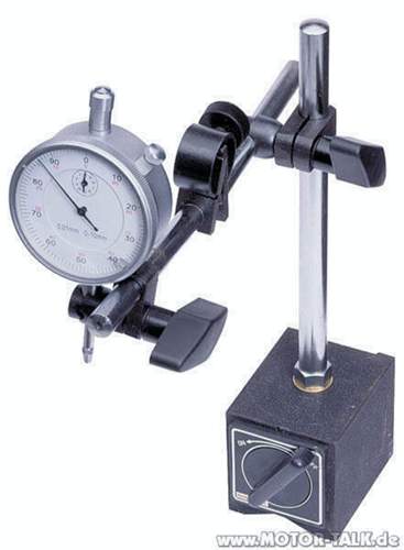 Messuhr mit Magnet-Meßstativ