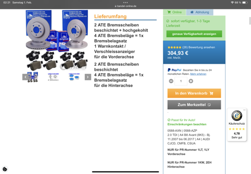 Bremsenkit