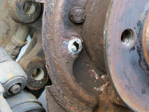 Reparatur FB-Ankerblech (E30)