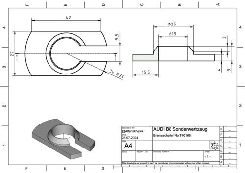 Audi-b8-sonderwerkzeug-bremsschalter-t40168