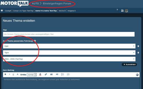 Neuen Threat erstellen