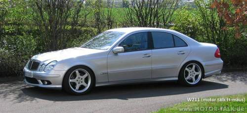 W211 mit AMG Paket