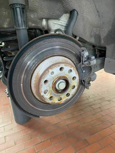 Bremsscheibe hinten Sichtseite