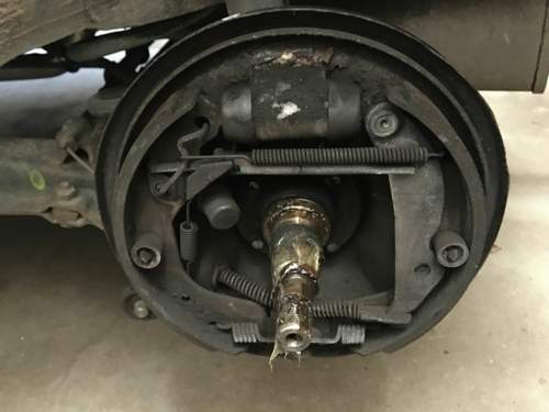 Corsa B Trommel Hinten Links Innereien