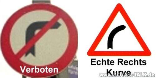 Echterechtskurve