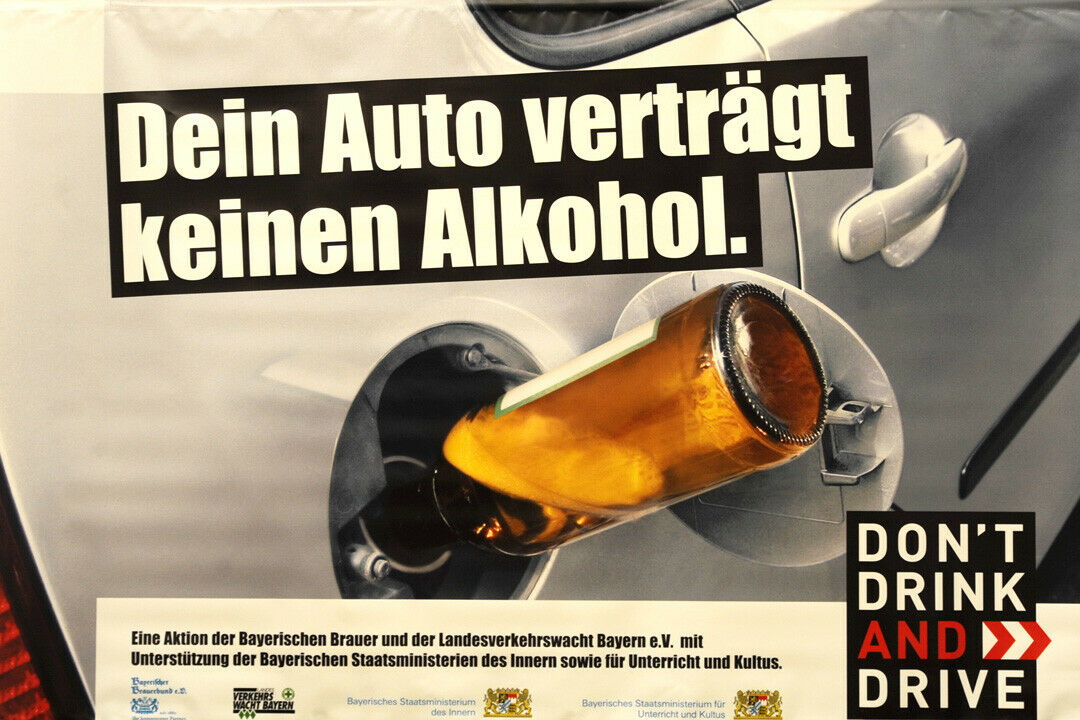 Vier von zehn befragten Autofahrern erklärten, sie hätten keine klare Vorstellung davon, wie viel sie trinken dürften, um die  0,5-Promille-Grenze einzuhalten