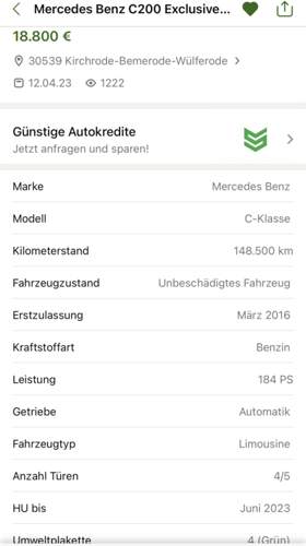 EBay Angebot w205