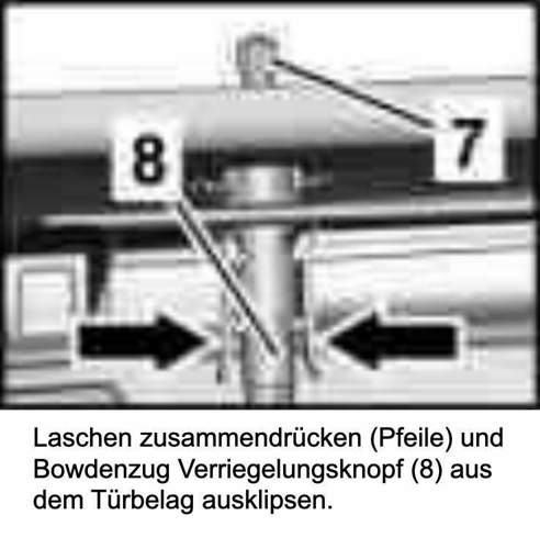 218 Türpin Verriegelungsknopf hinten