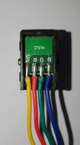 LED Düsen hinten 2