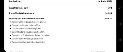 Kostenvoranschlag