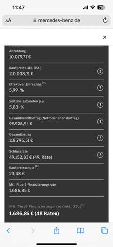 Finanzierungsbespiel
