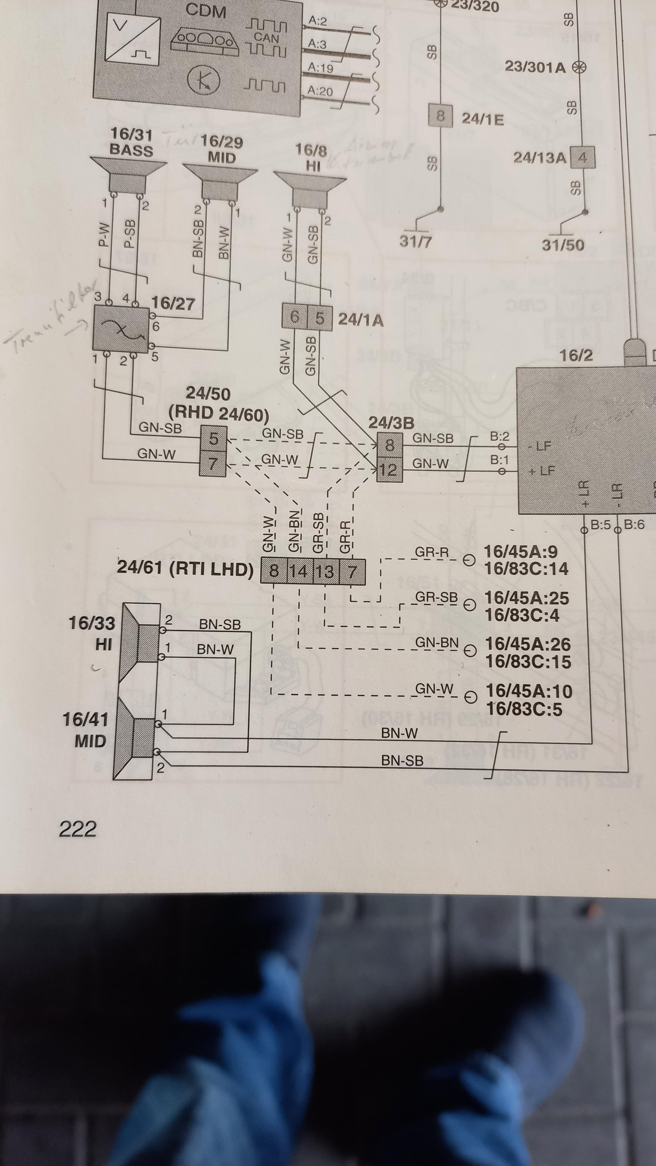 C70 Coupe  Keine Funktion Lautsprecher Tür links und linker Armarturenbrett-LS. Brauche Hilfe