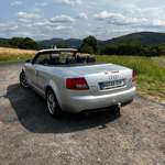 Mit über 1700kg ein dicker Brocken das Audi Cabrio