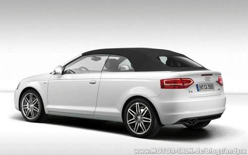 Der Audi A3 Cabrio wirkt pummelig