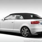 Der Audi A3 Cabrio wirkt pummelig