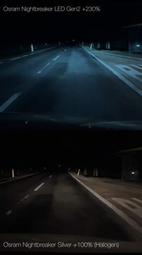 Nightbreaker LED im Vergleich