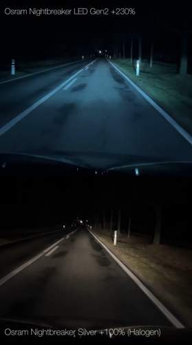 Nightbreaker LED im Vergleich