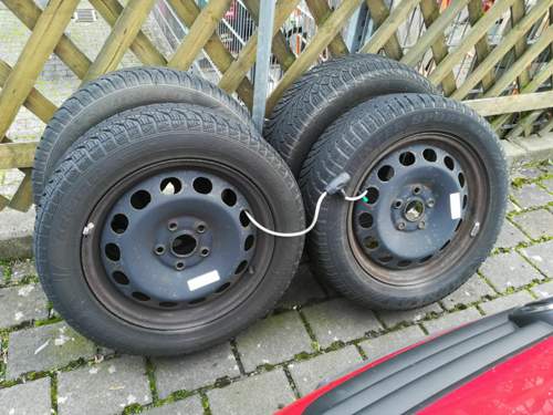 Satz Winterreifen