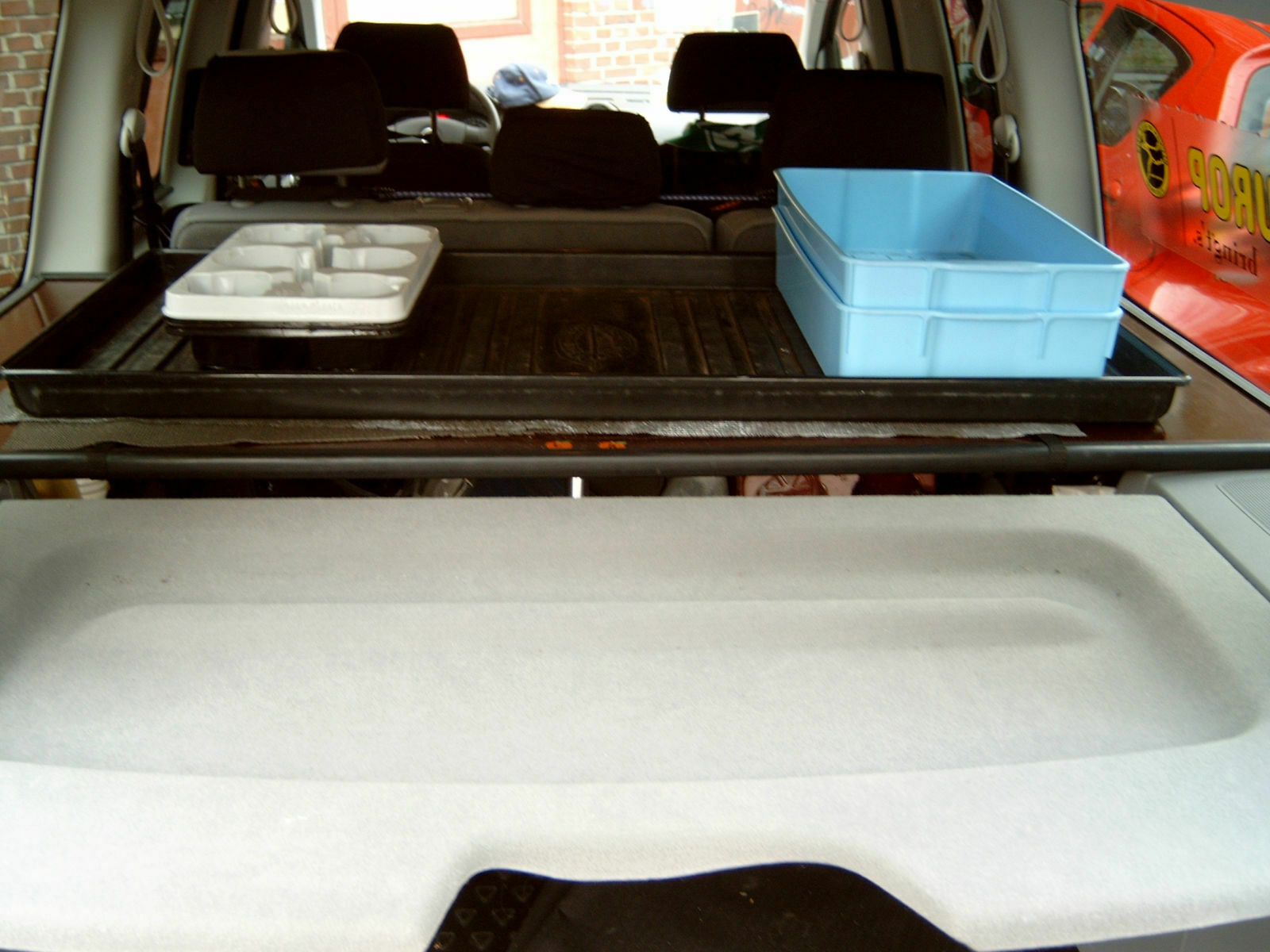 Caddy Life Kofferraumabdeckung
