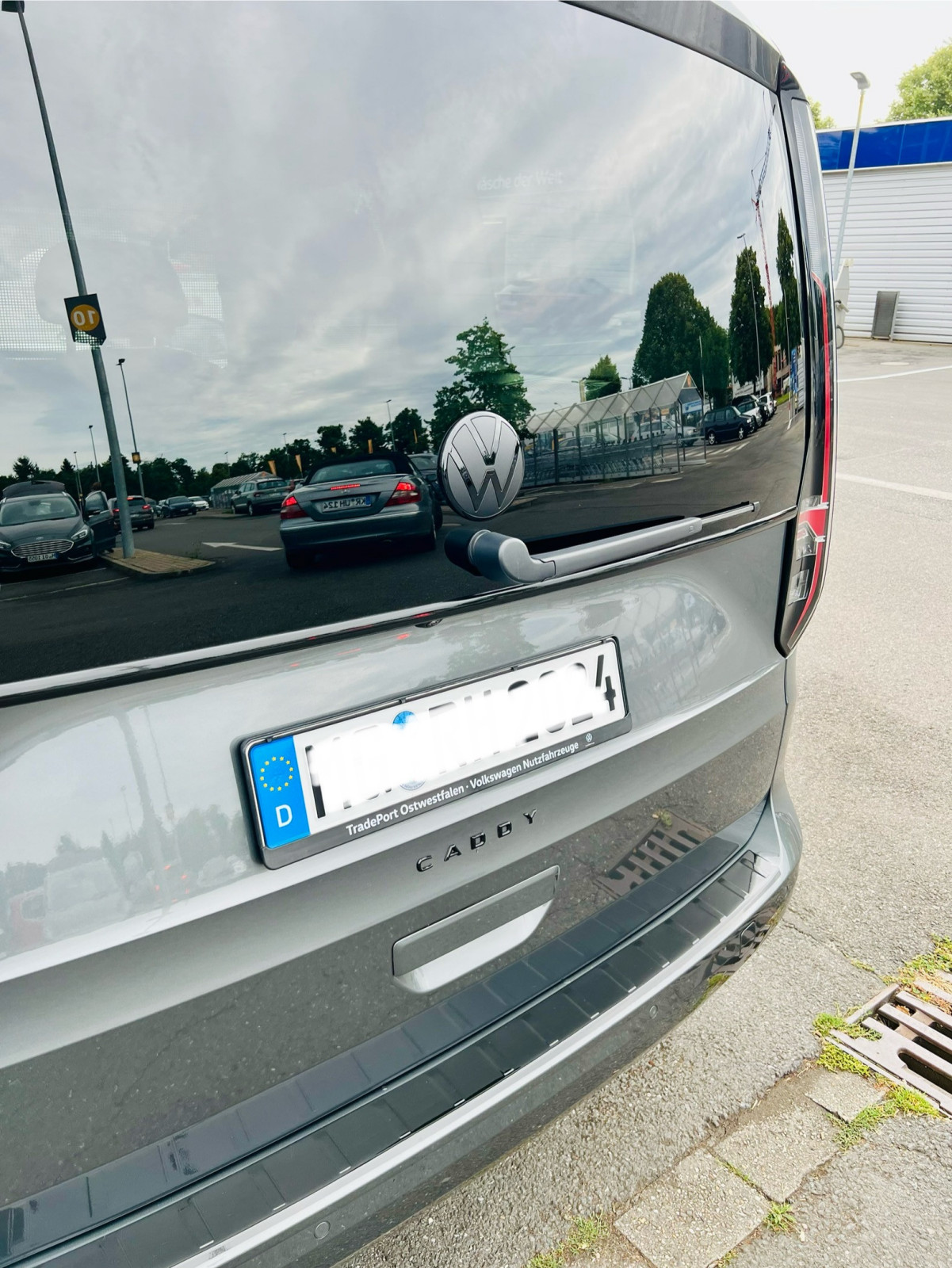 CADDY Schriftzug Heckklappe