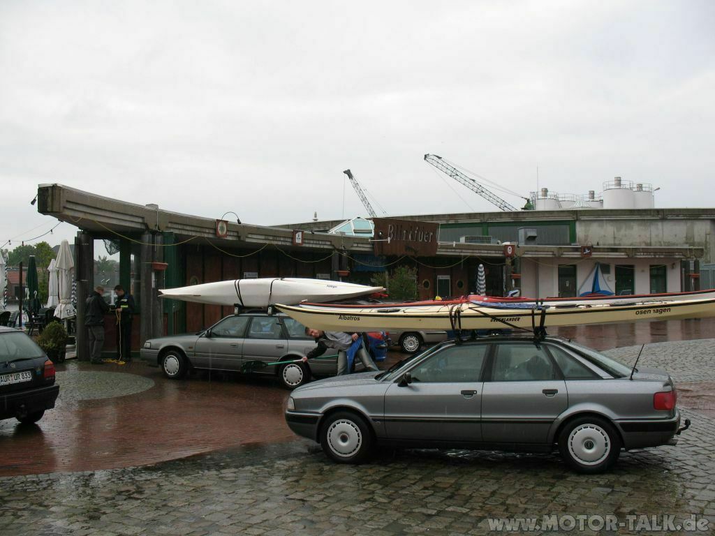 Caddy und Kajak auf dem Dach?