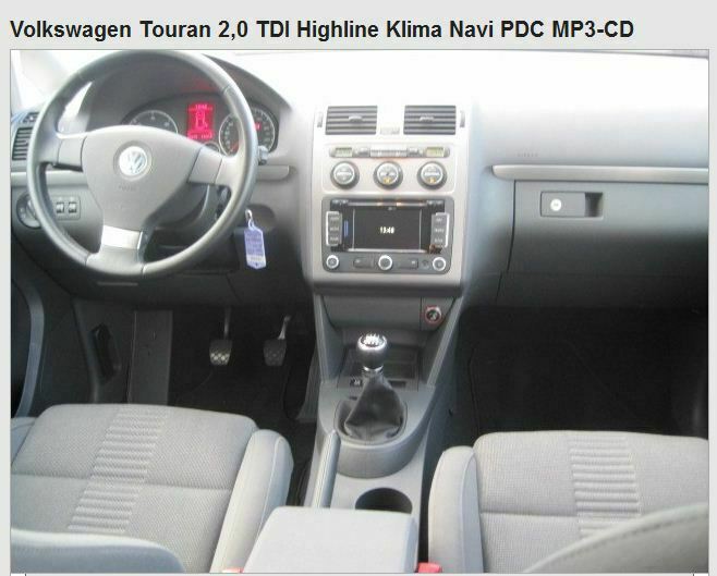 Caddy weg - Touran her? - bin unschlüssig