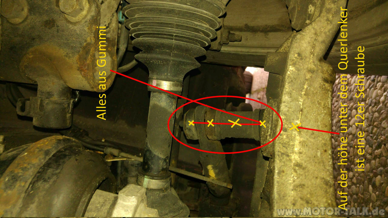 Cadillac Seville STS Luftfahrwerk und Querlenker vorne