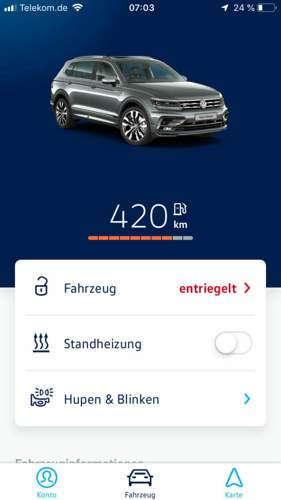CarNet App iOS