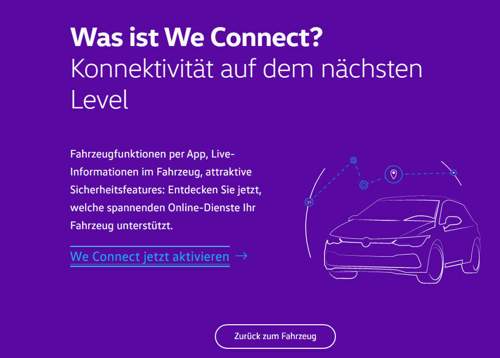 We-connect-jetzt-aktivieren-keine-reaktion