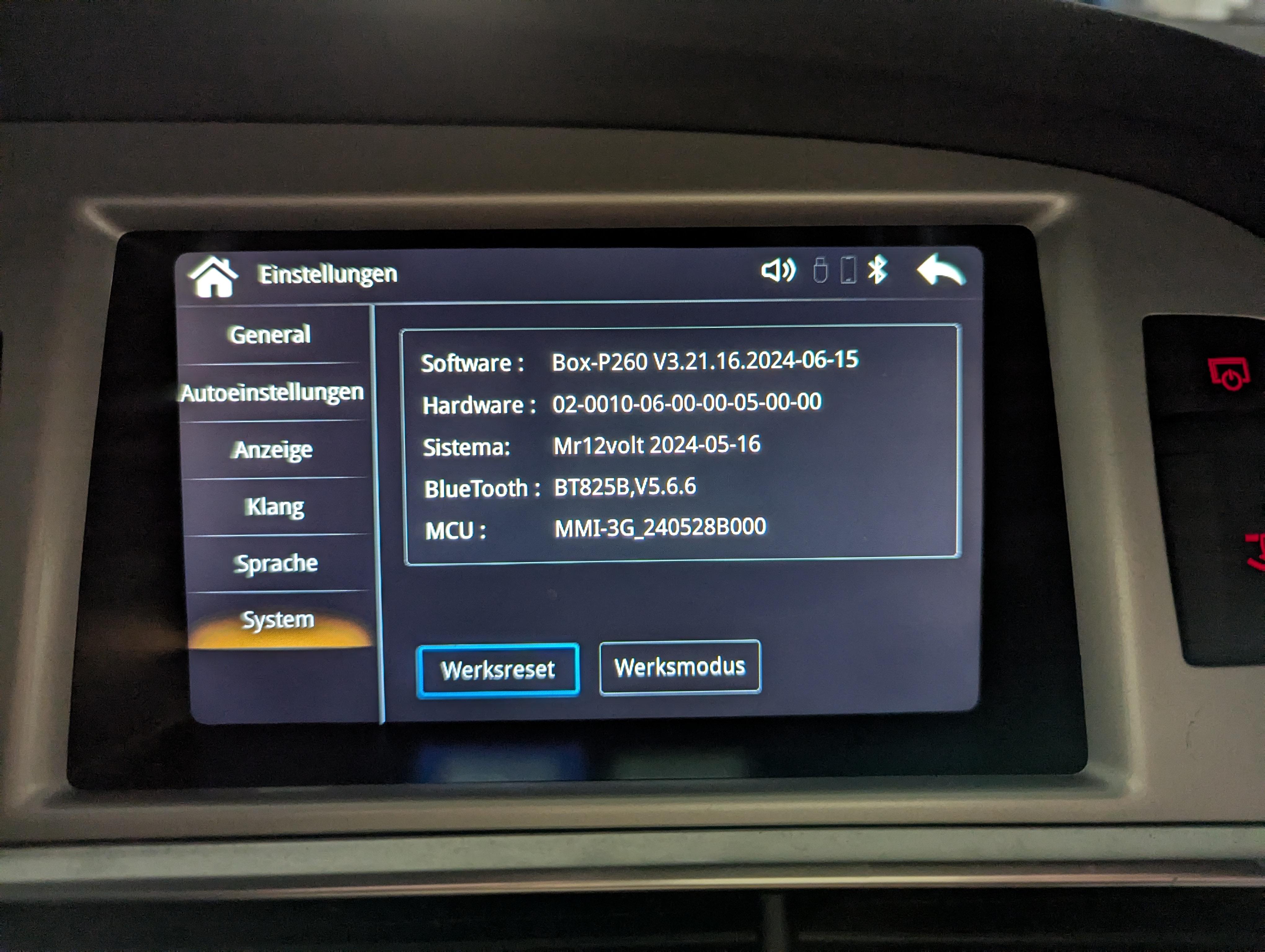 Carplay / Android Auto von Mr12Volt A6-4F