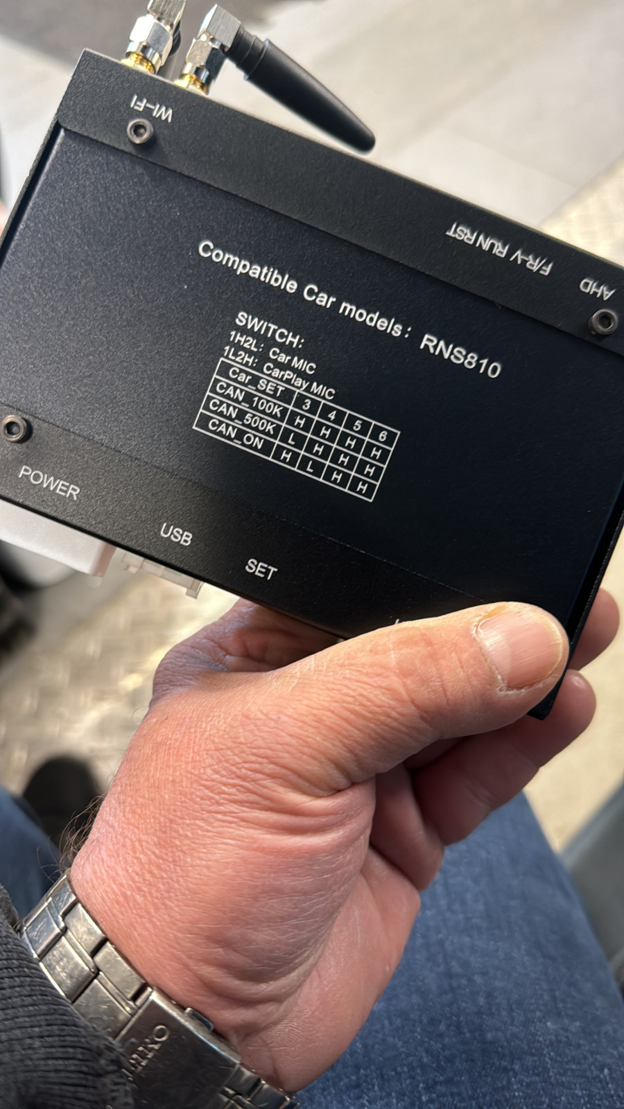 CarPlay im Phaeton