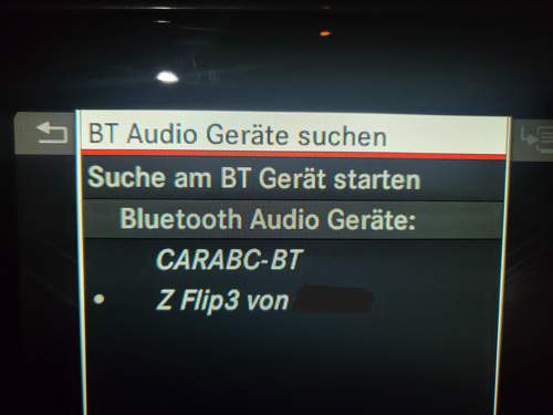 Bluetooth Verbindung