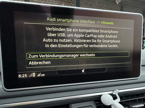 AudiSmartPhoneInterface