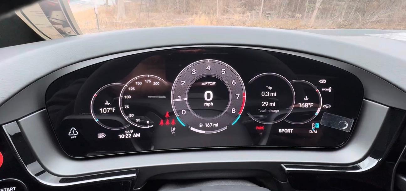 Cayenne E3. 2 software update